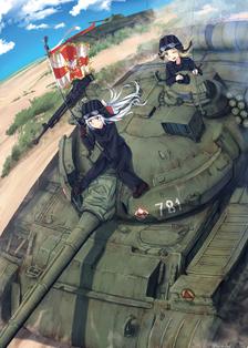 T55AM Merida（波兰军插画图片壁纸