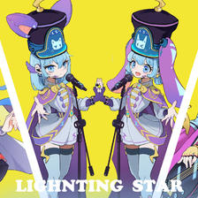 Lighnting Star插画图片壁纸
