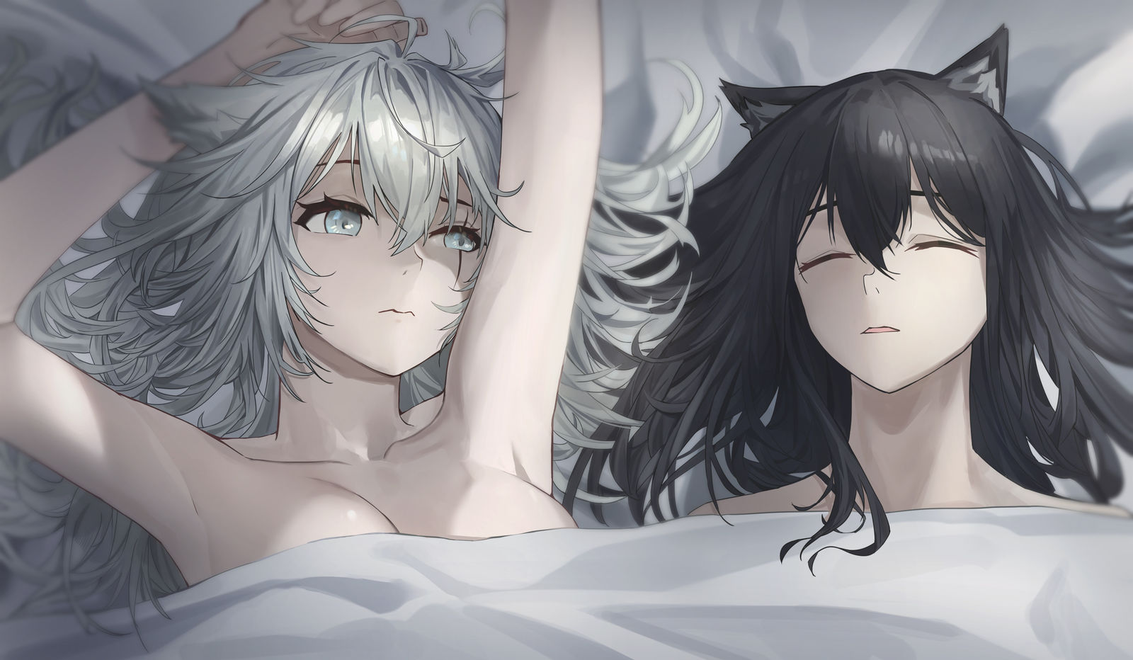 【晨】插画图片壁纸