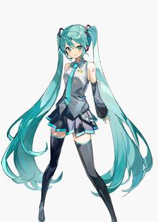 初音未来插画图片壁纸