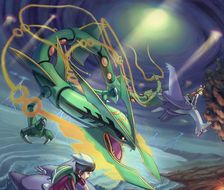 ORAS-激戰-口袋妖怪终极红宝石·始源蓝宝石天空龙超级进化