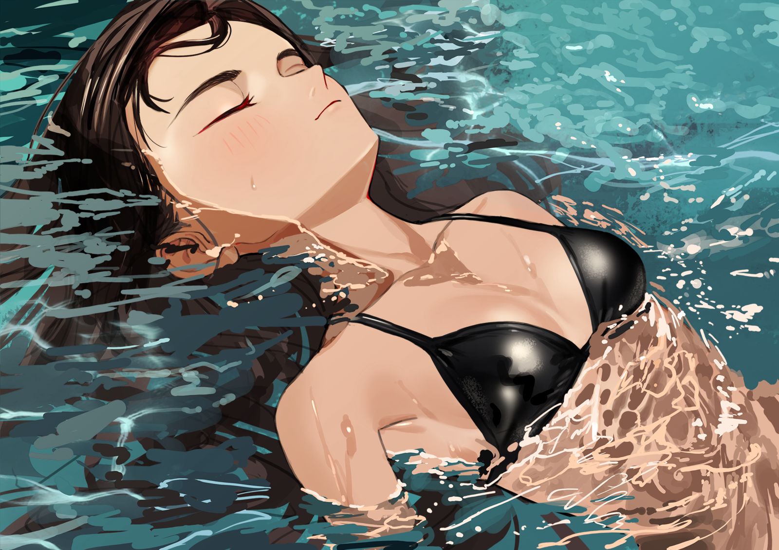 滴水插画图片壁纸