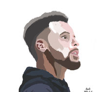 curry-nba人物插画 nba