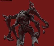 2019年3d怪物设计-噬魂 3