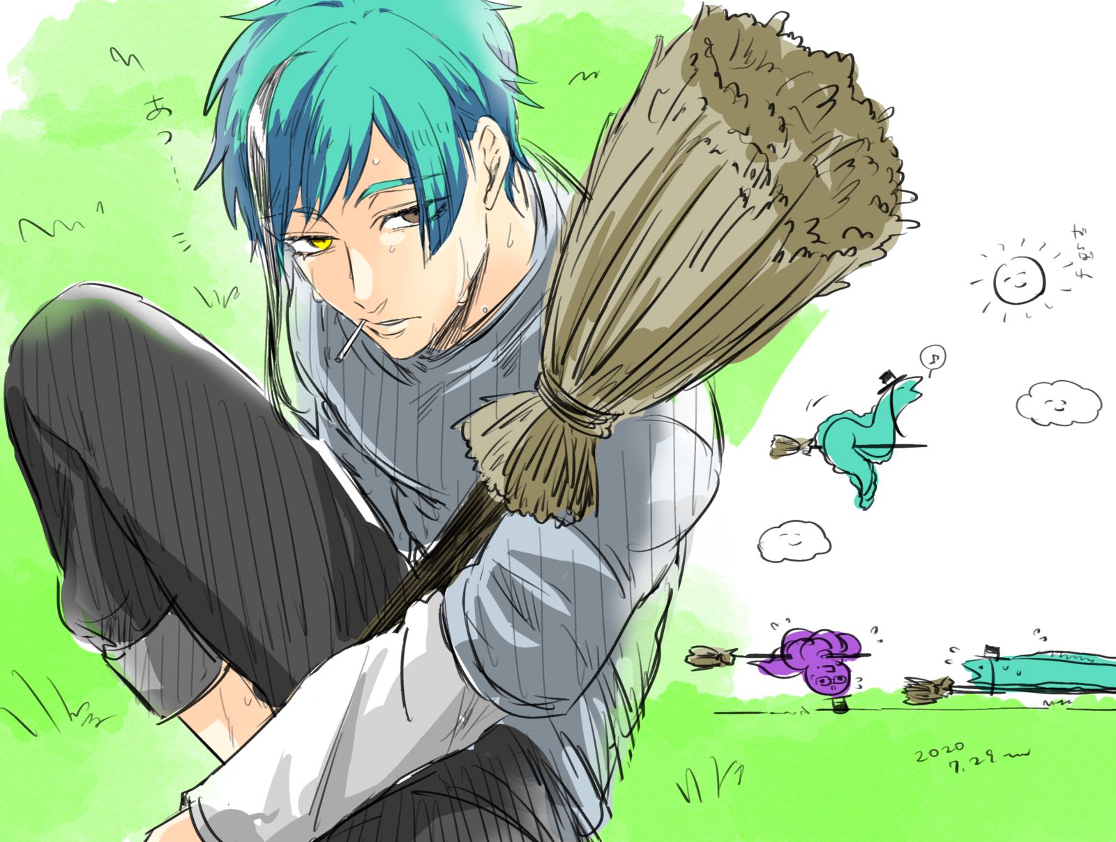 涂鸦&漫画塞满插画图片壁纸