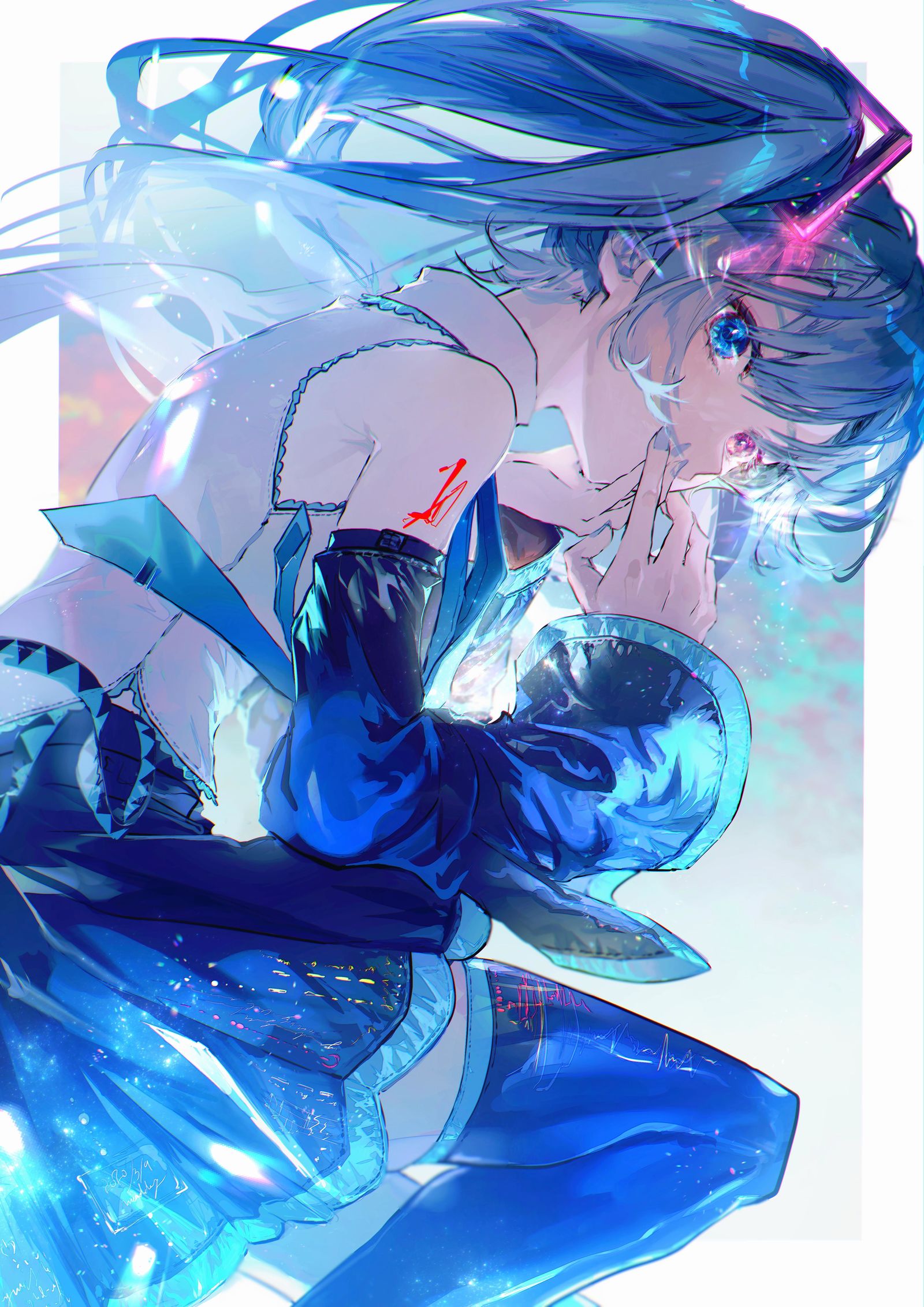 初音未来插画图片壁纸