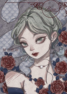 《玫瑰与蛇》插画图片壁纸