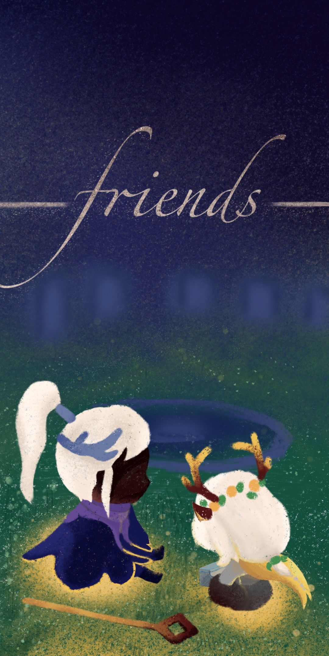 Sky丶Friends插画图片壁纸