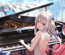 02-钢琴女孩子