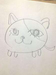 猫咪老师插画图片壁纸
