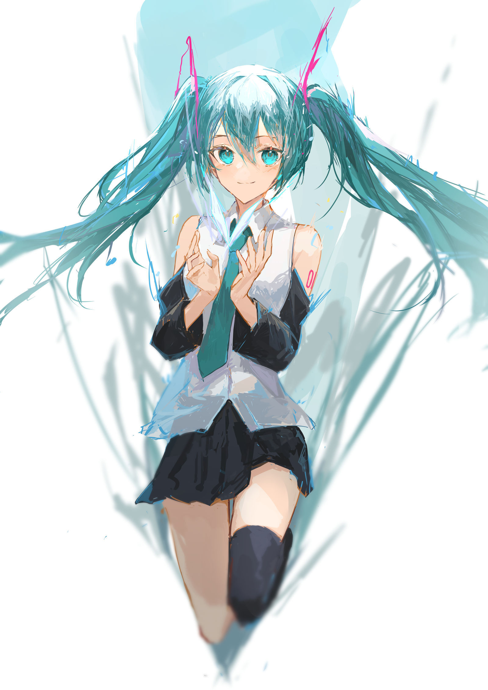 初音未来插画图片壁纸