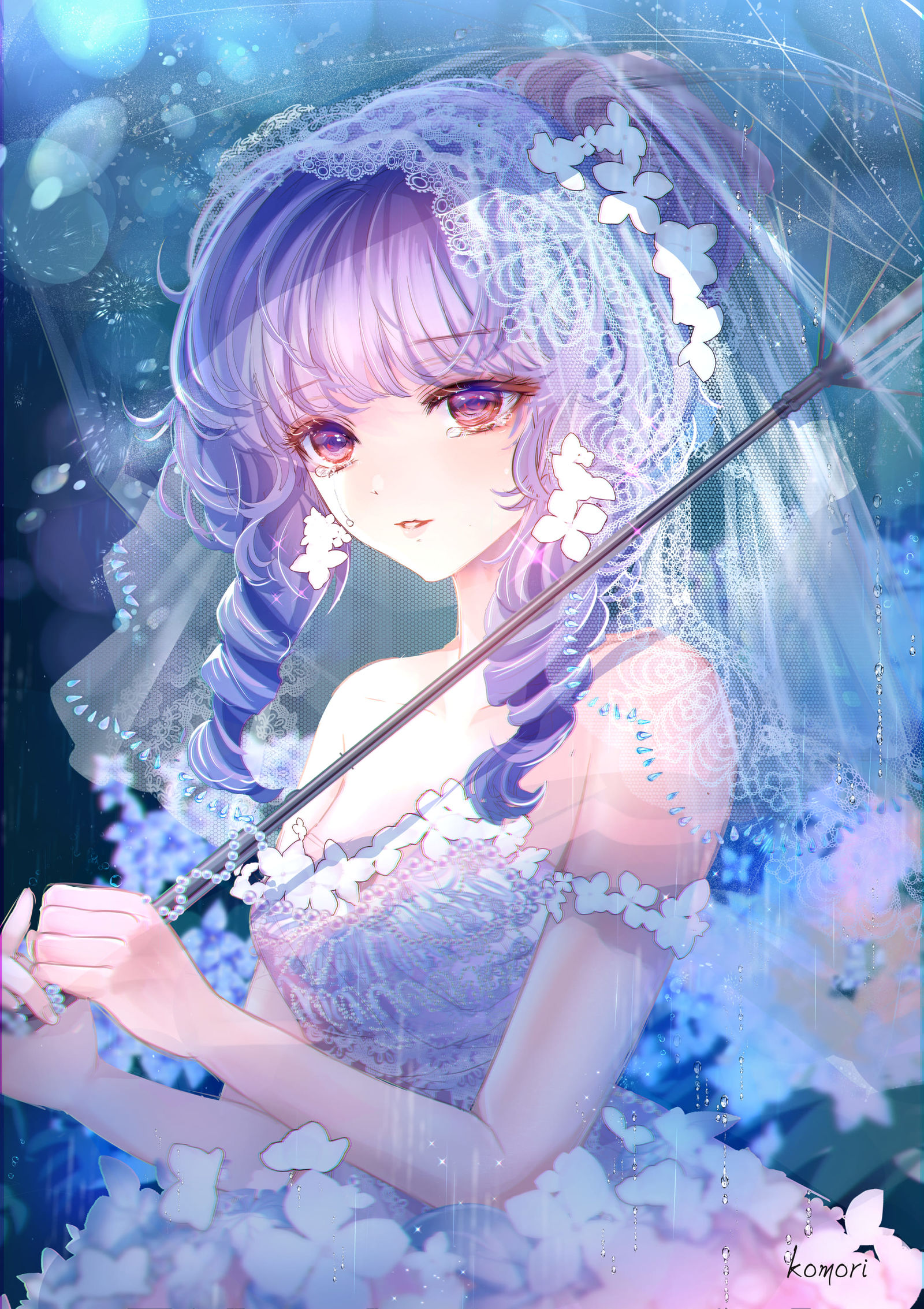 紫阳花的妖精-女孩子ジューンブライド