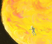 太阳系内侧冒险-插画科幻