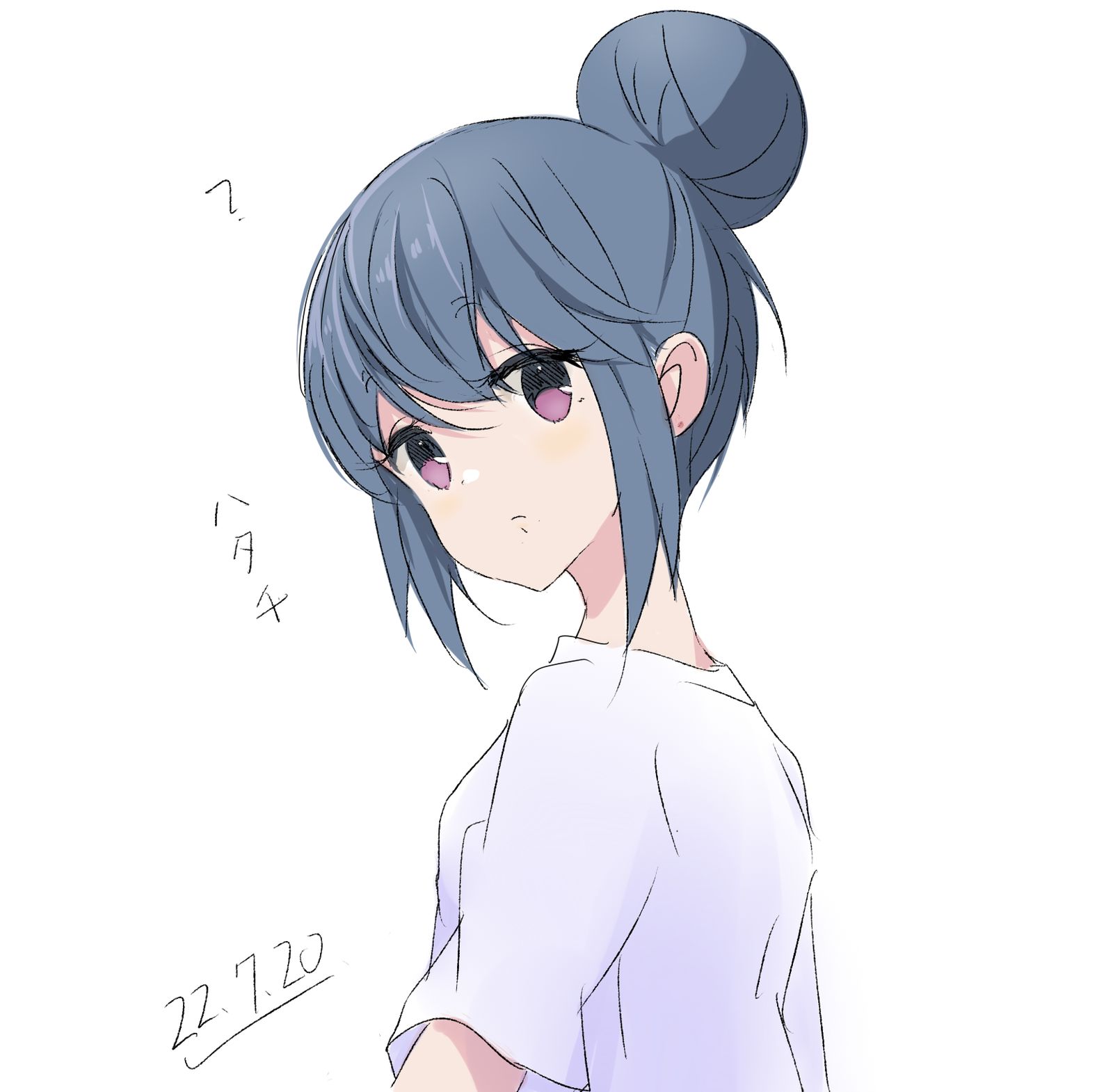 20岁的志摩林团子发型插画图片壁纸