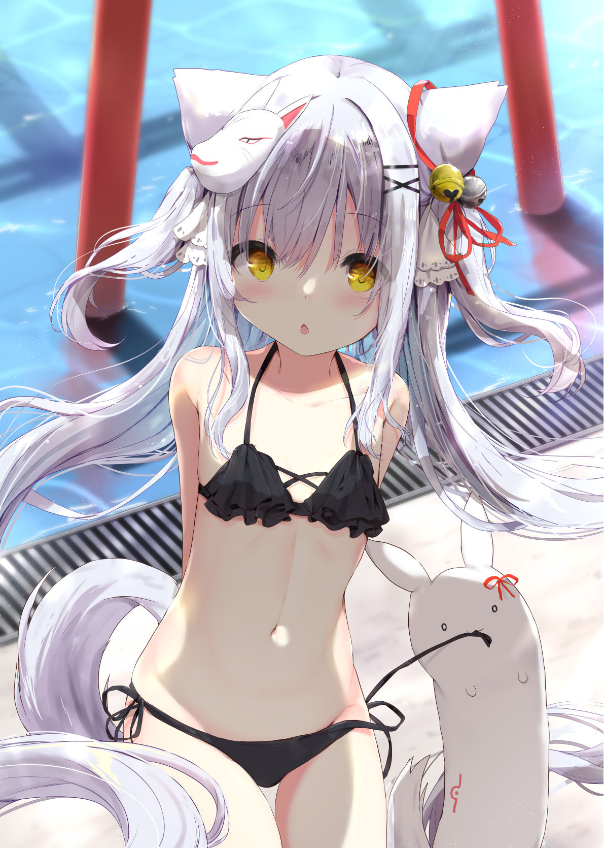 毛茸茸的。-原创光溜溜平胸