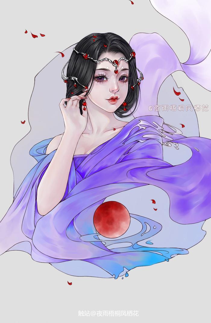 古风人物插画插画图片壁纸