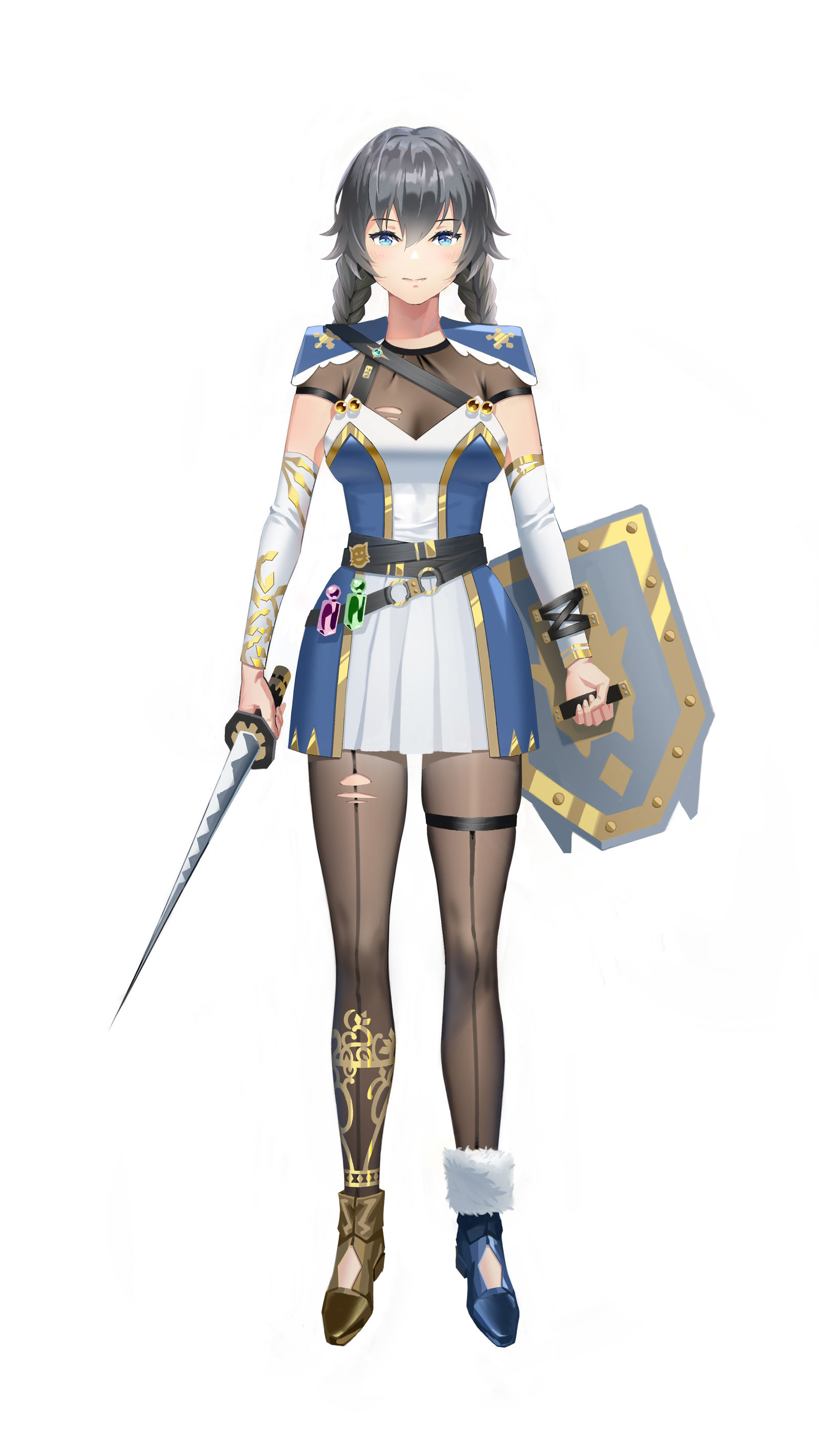 女性人物原画插画图片壁纸