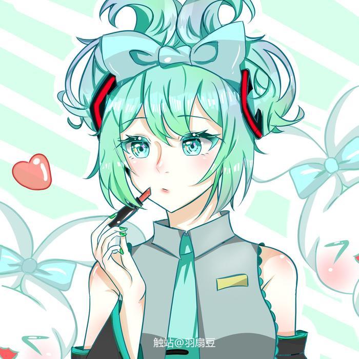 玉桂狗miku~插画图片壁纸