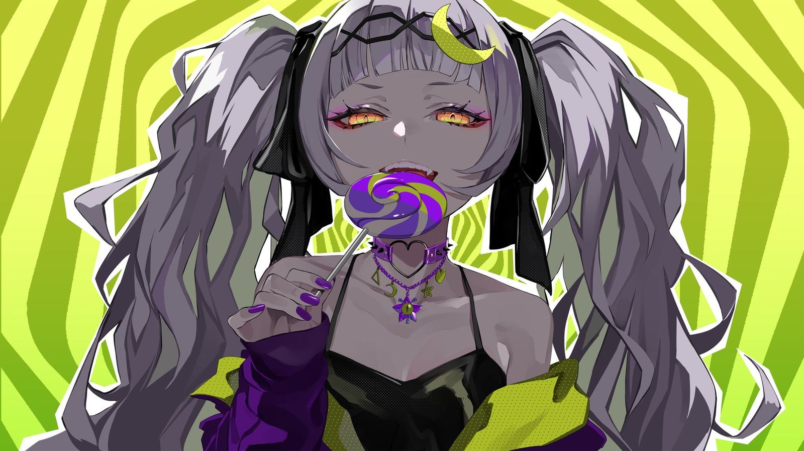 枝形吊灯插画图片壁纸
