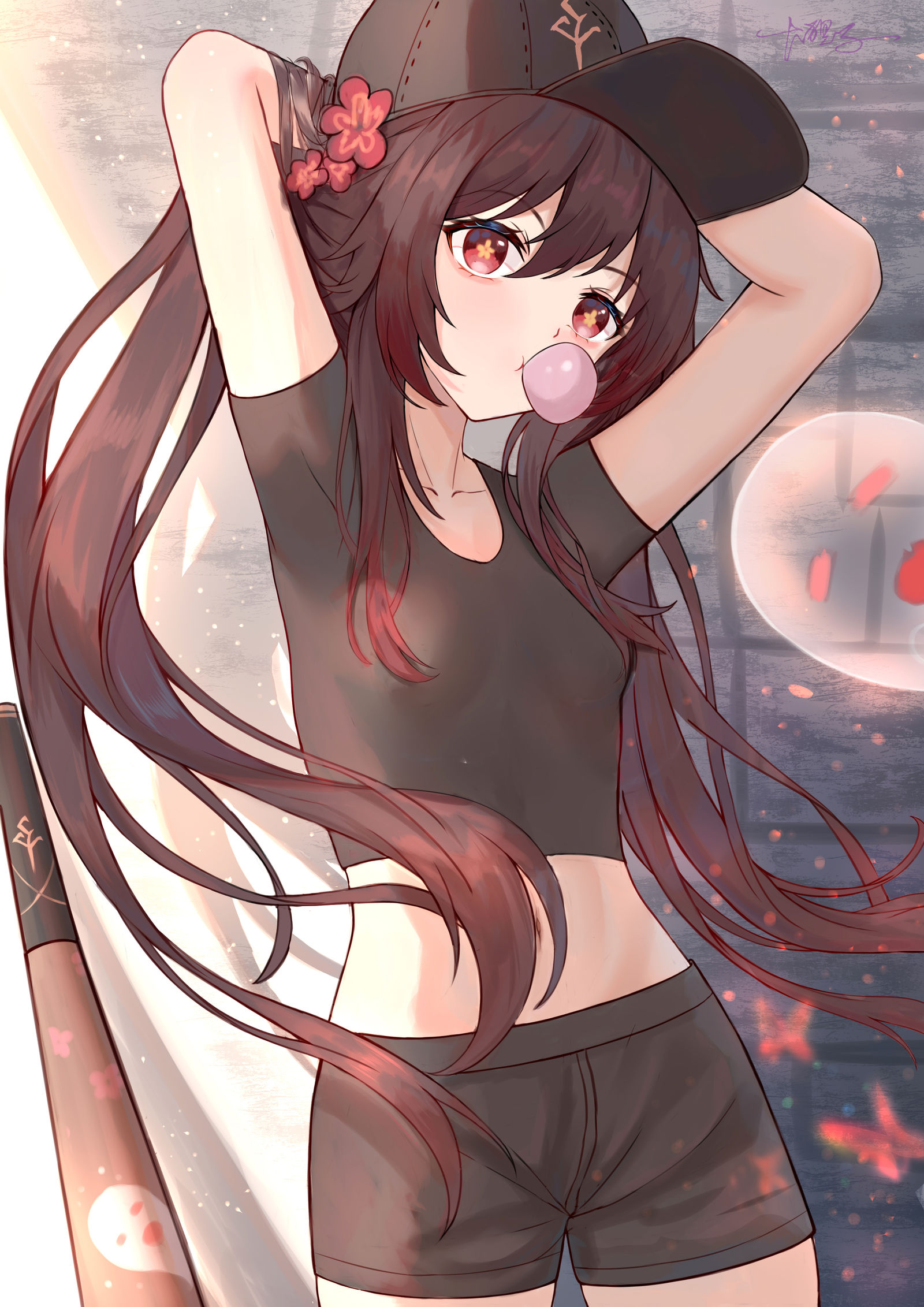 桃子插画图片壁纸