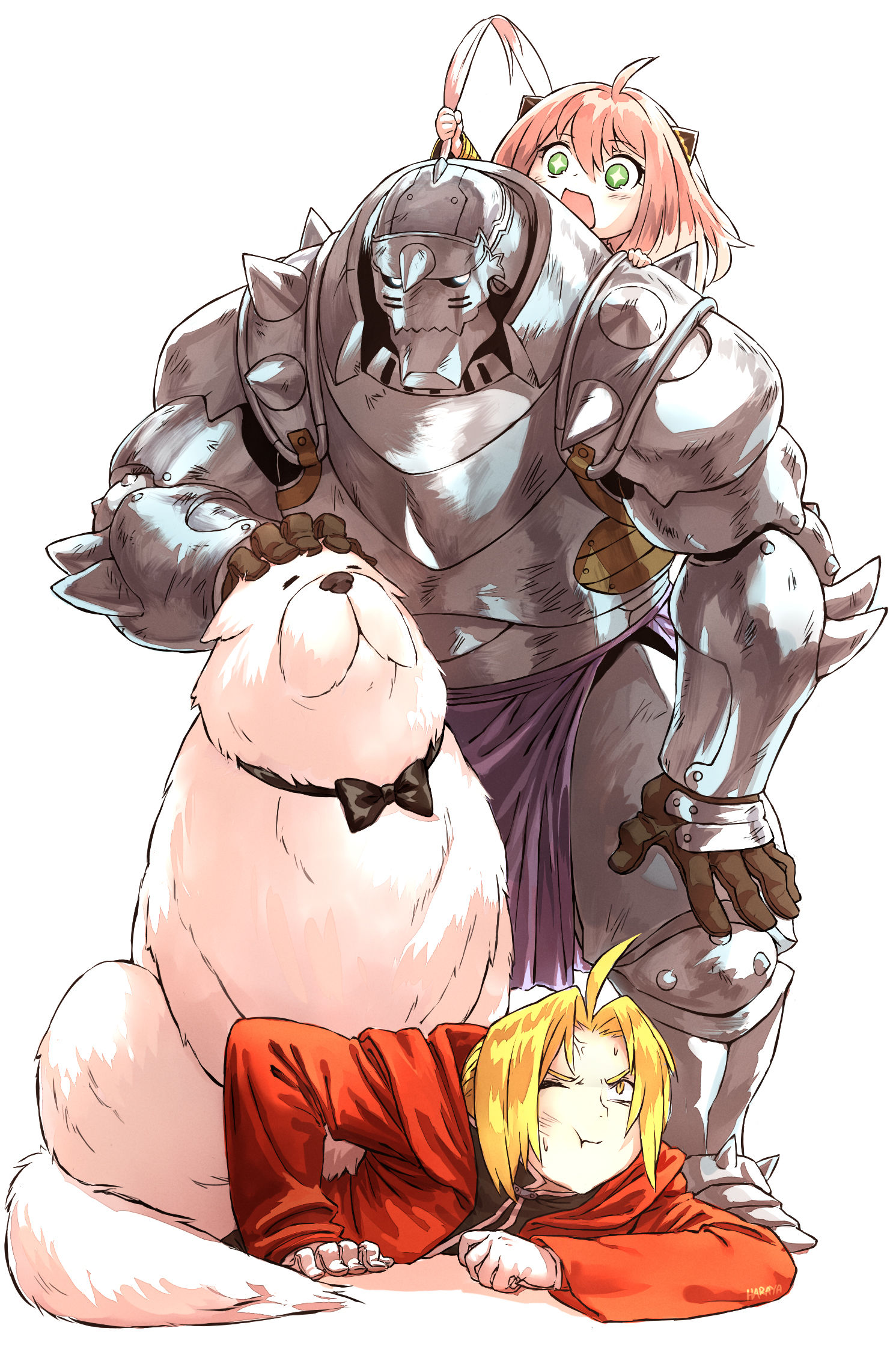 fullmetal family插画图片壁纸