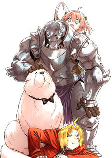 fullmetal family插画图片壁纸