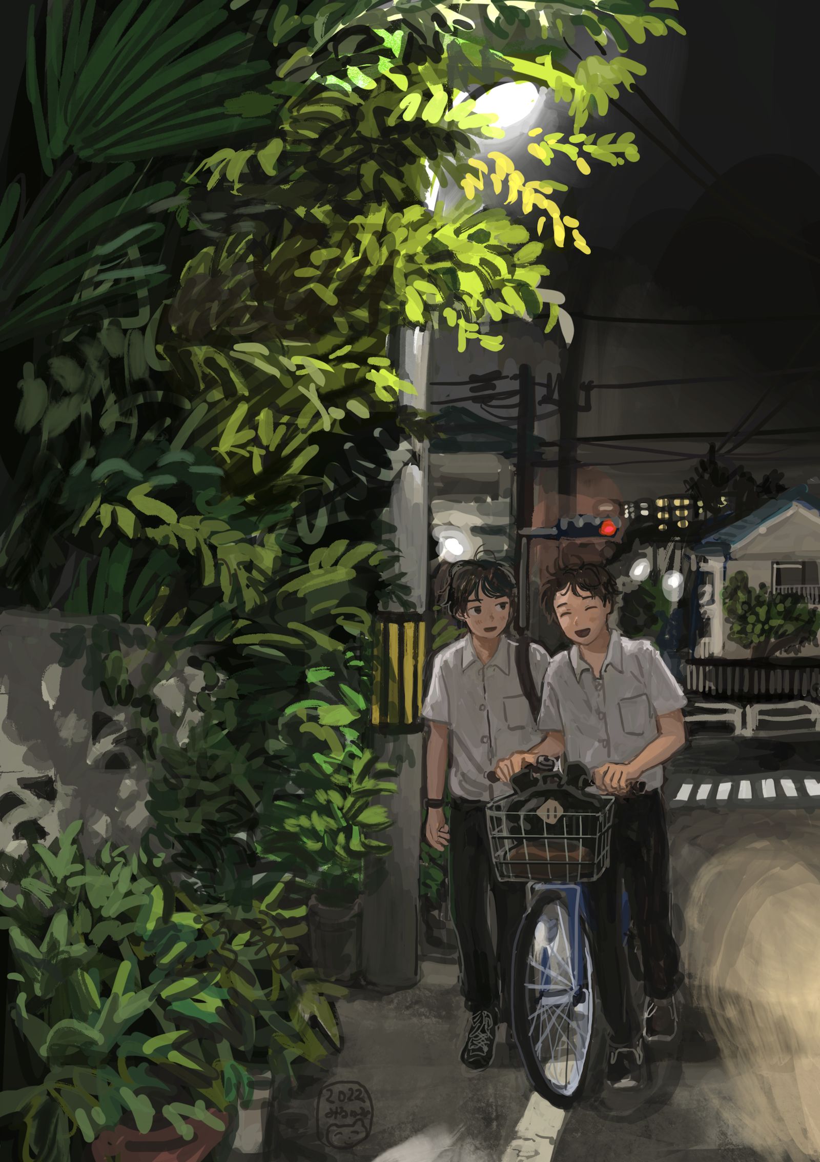 暖风插画图片壁纸