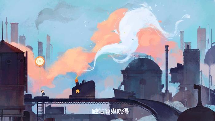 机械都市-重庆插画图片壁纸