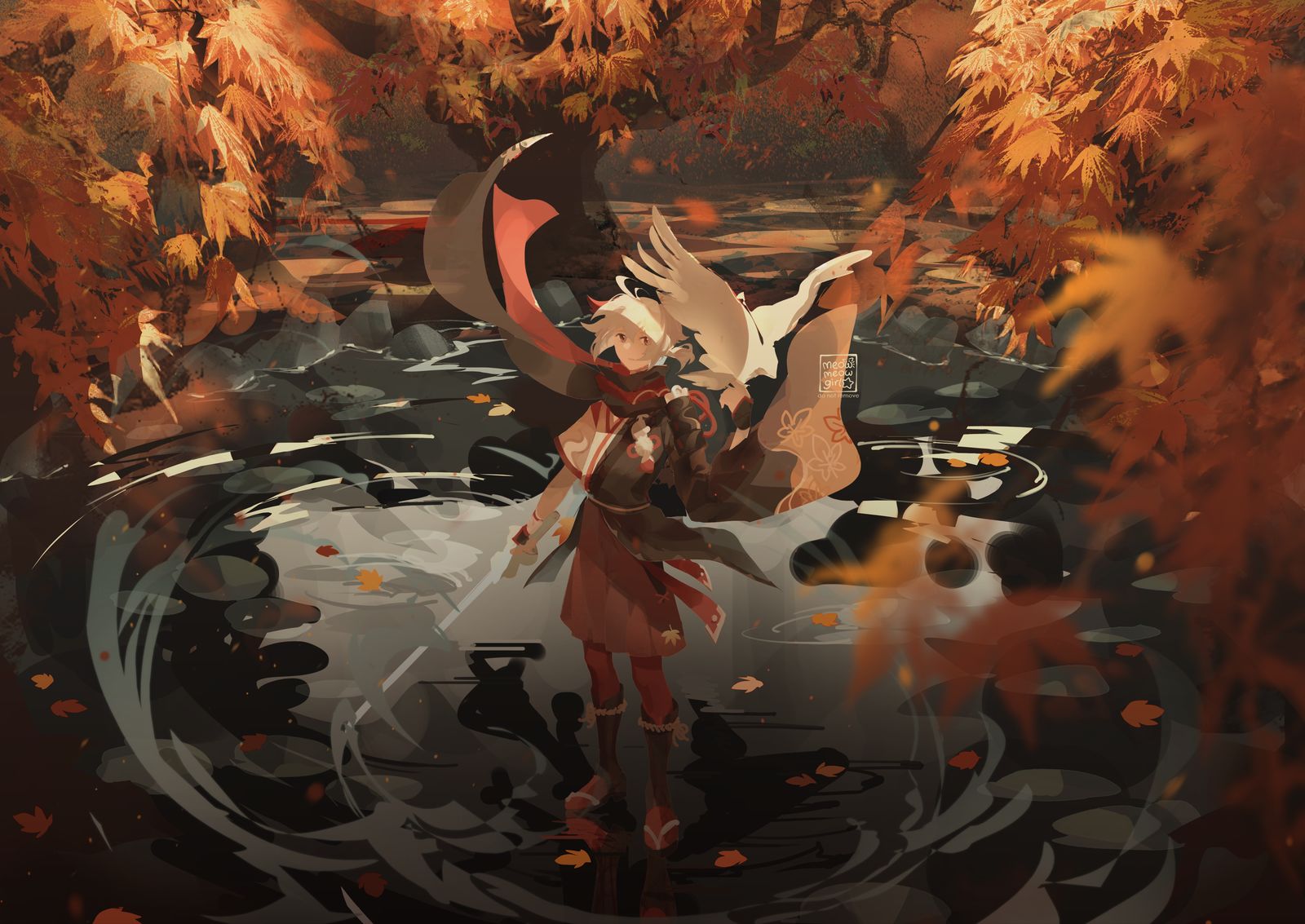 autumn rain-原神kazuha