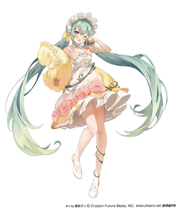 初音未来插画图片壁纸