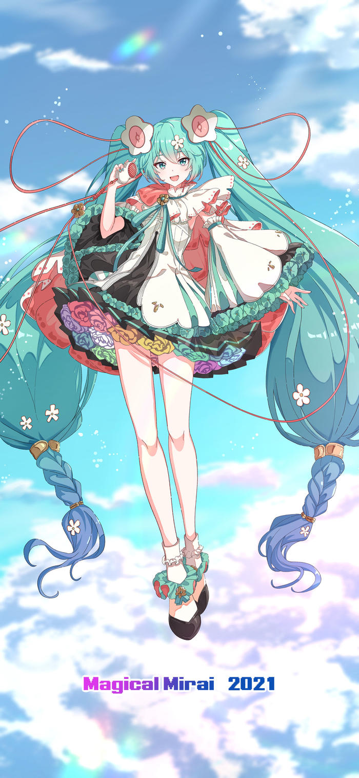 初音未来插画图片壁纸