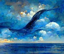 鲸-鲸鱼鲸鱼图片唯美