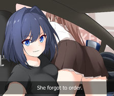 She forget to order