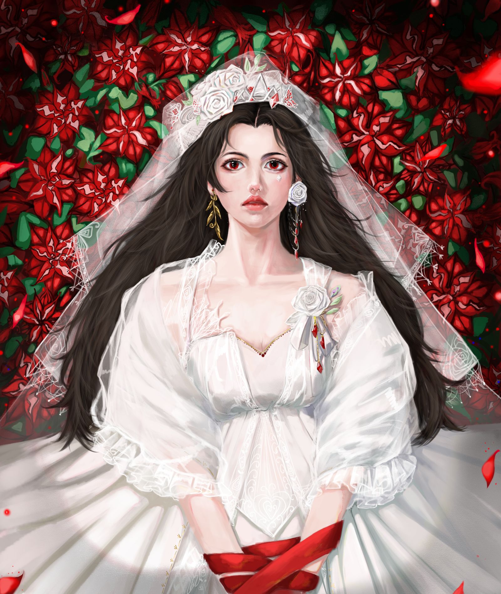 红色曼陀罗和他的白玫瑰