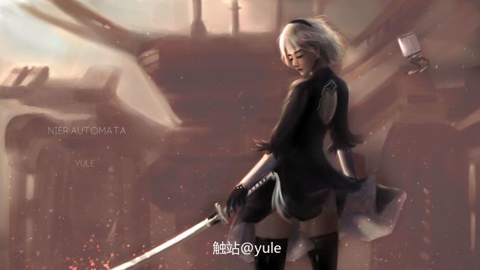 nier2b插画图片壁纸