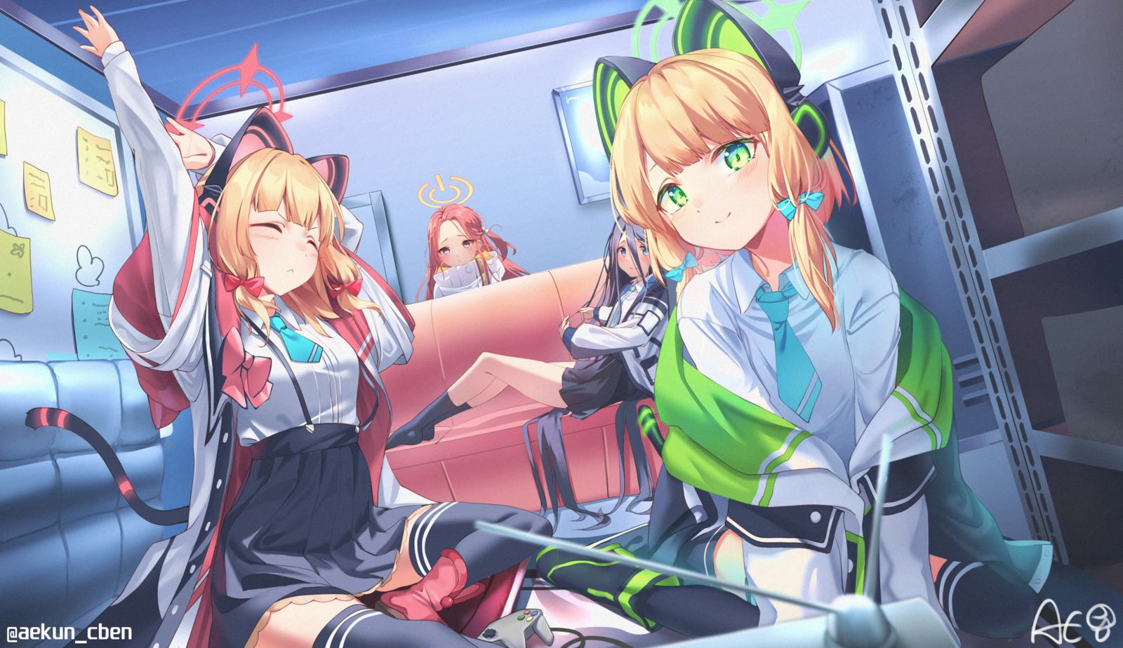 游戏开发部插画图片壁纸