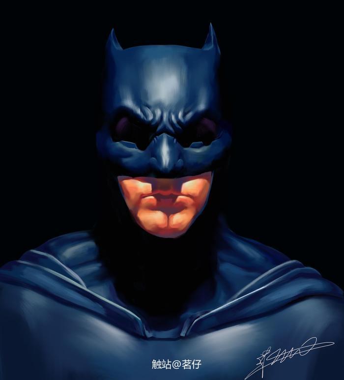 蝙蝠侠插画图片壁纸