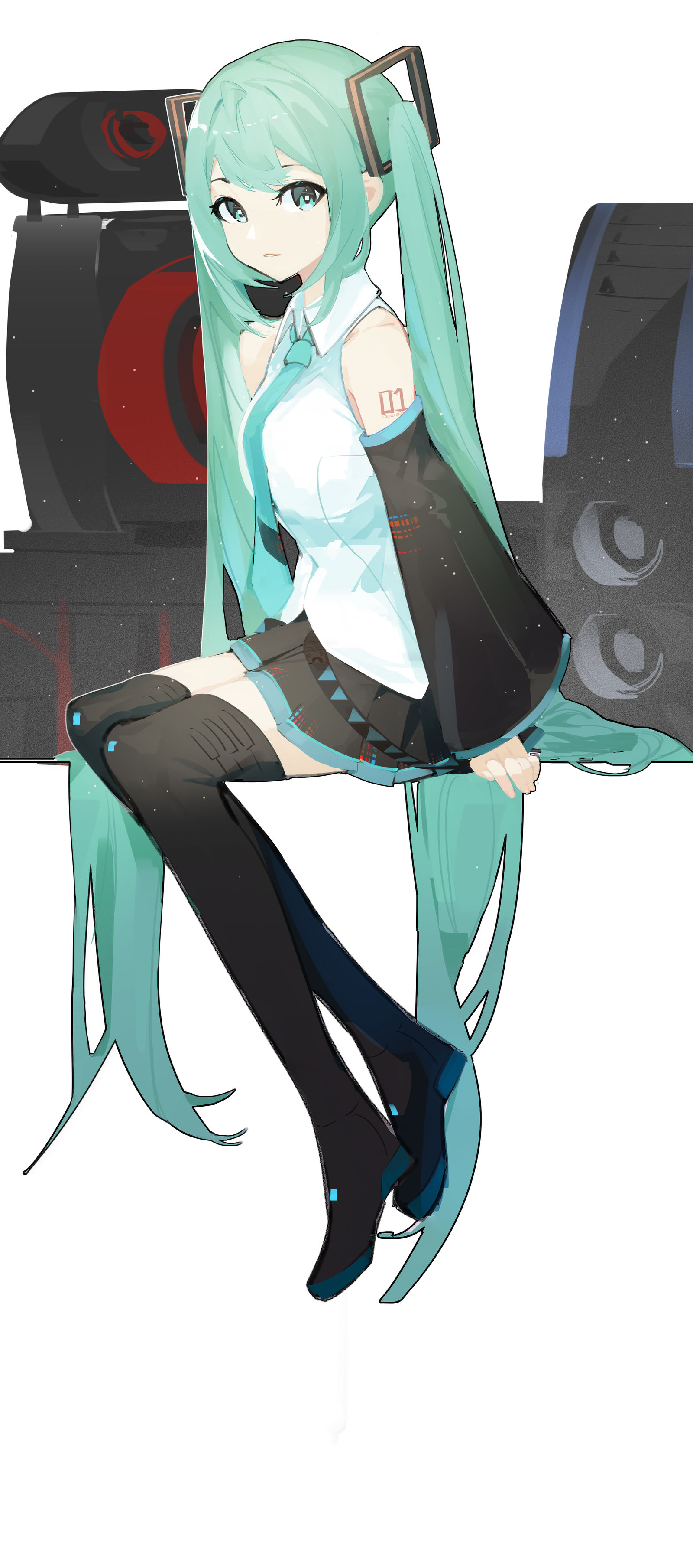 初音插画图片壁纸