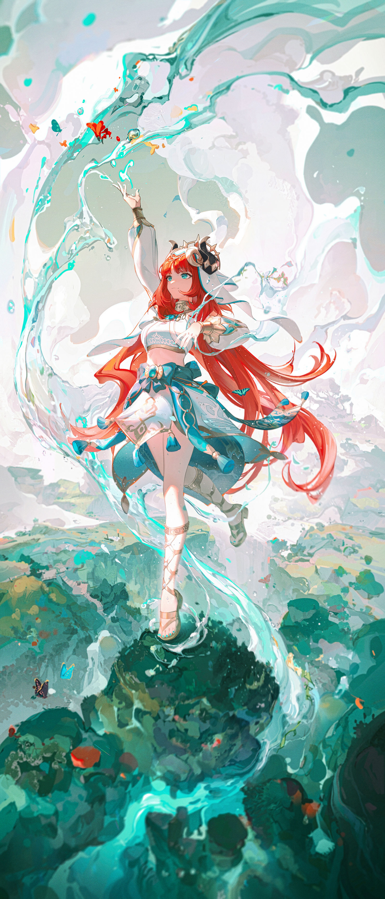 妮露妮露/nilou插画图片壁纸