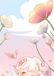 花仙子插画图片壁纸