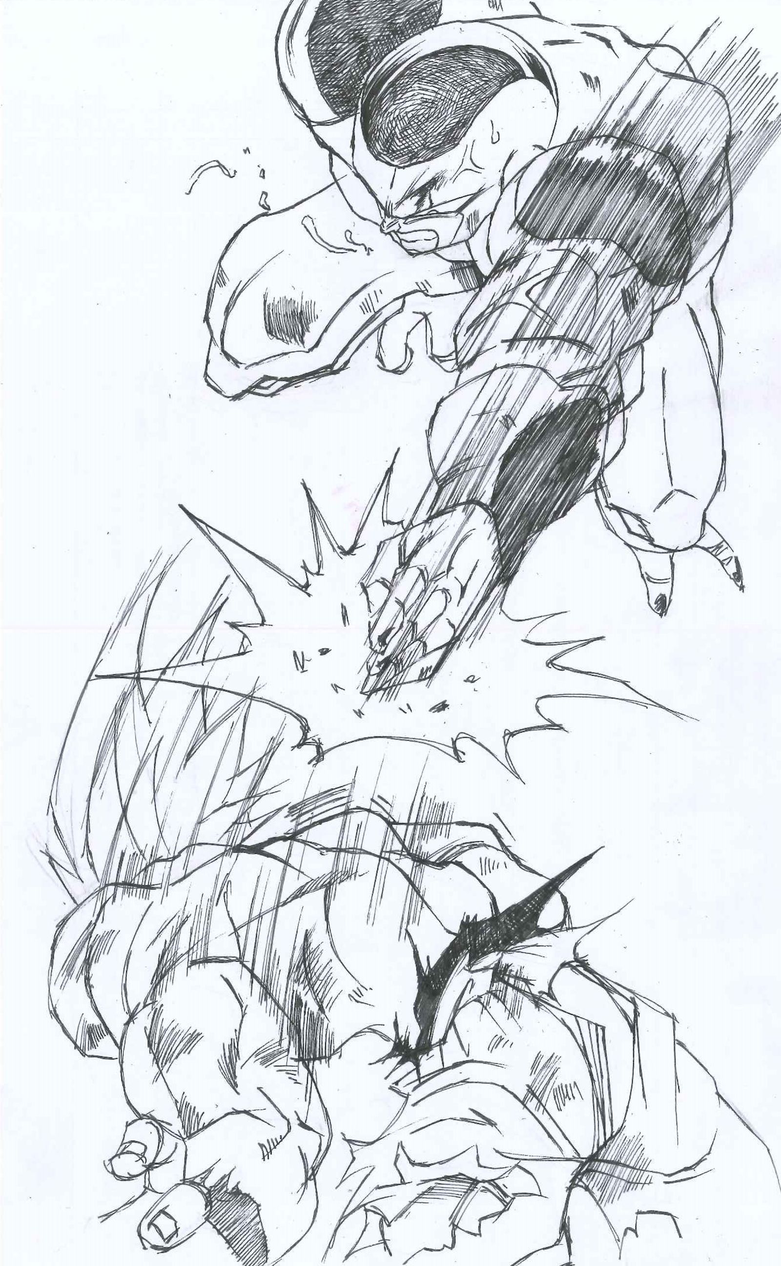 龙珠格斗插画图片壁纸