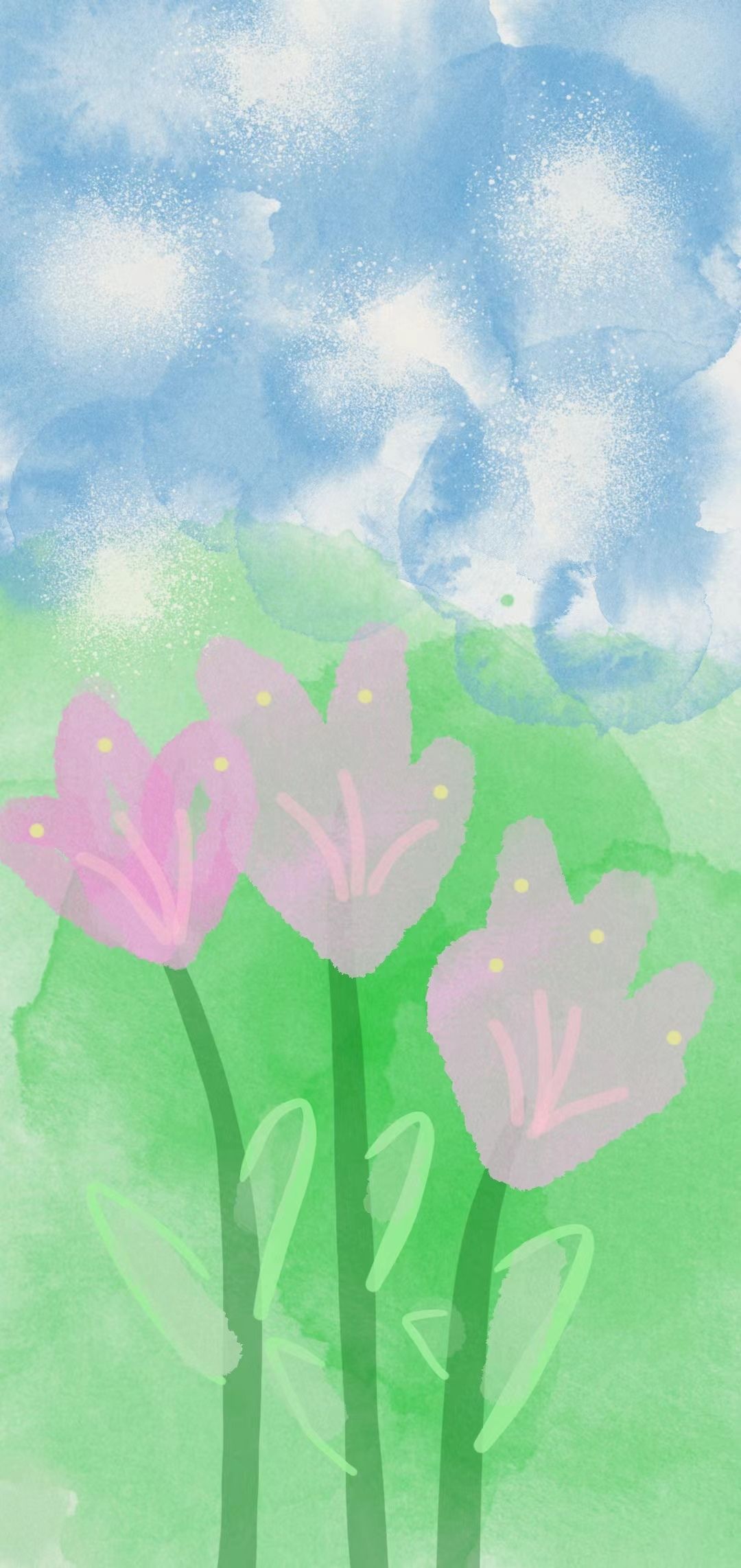花花插画图片壁纸