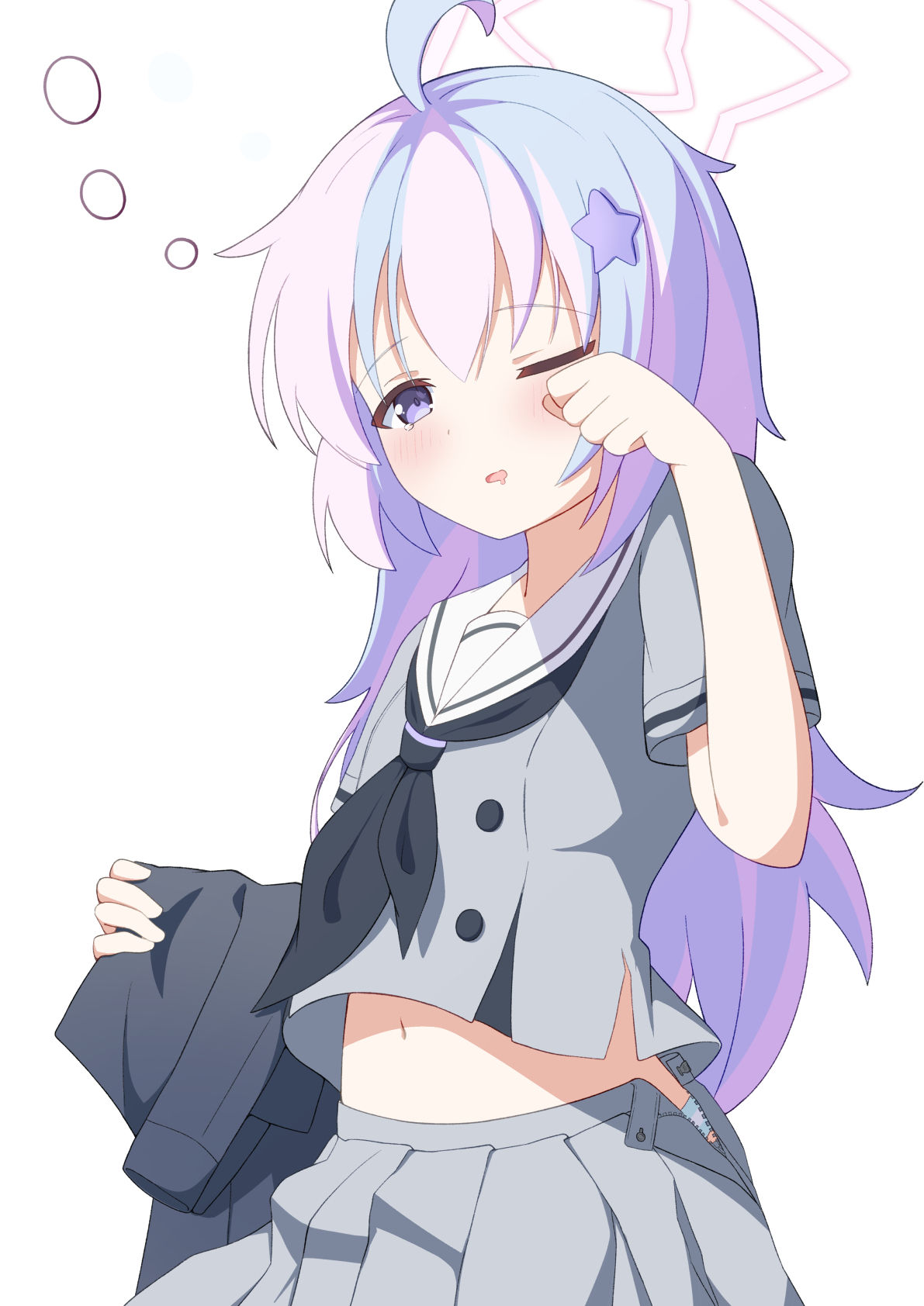 刚刚睡醒-画宵竖图