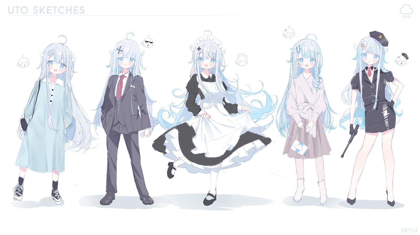 Uto Sketches-虚拟主播VTuber