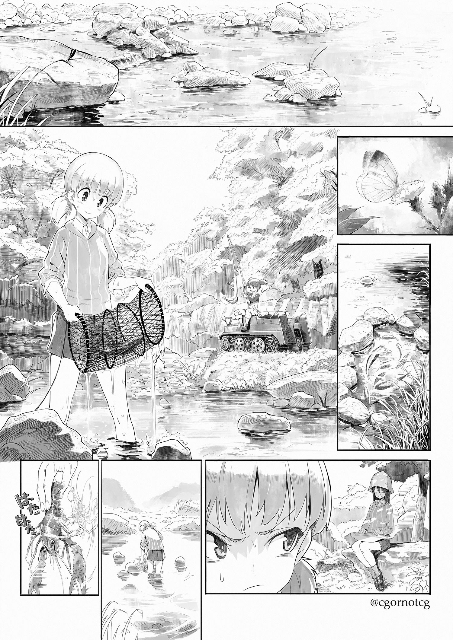 连环漫画1-少女与战车米卡少女与战车