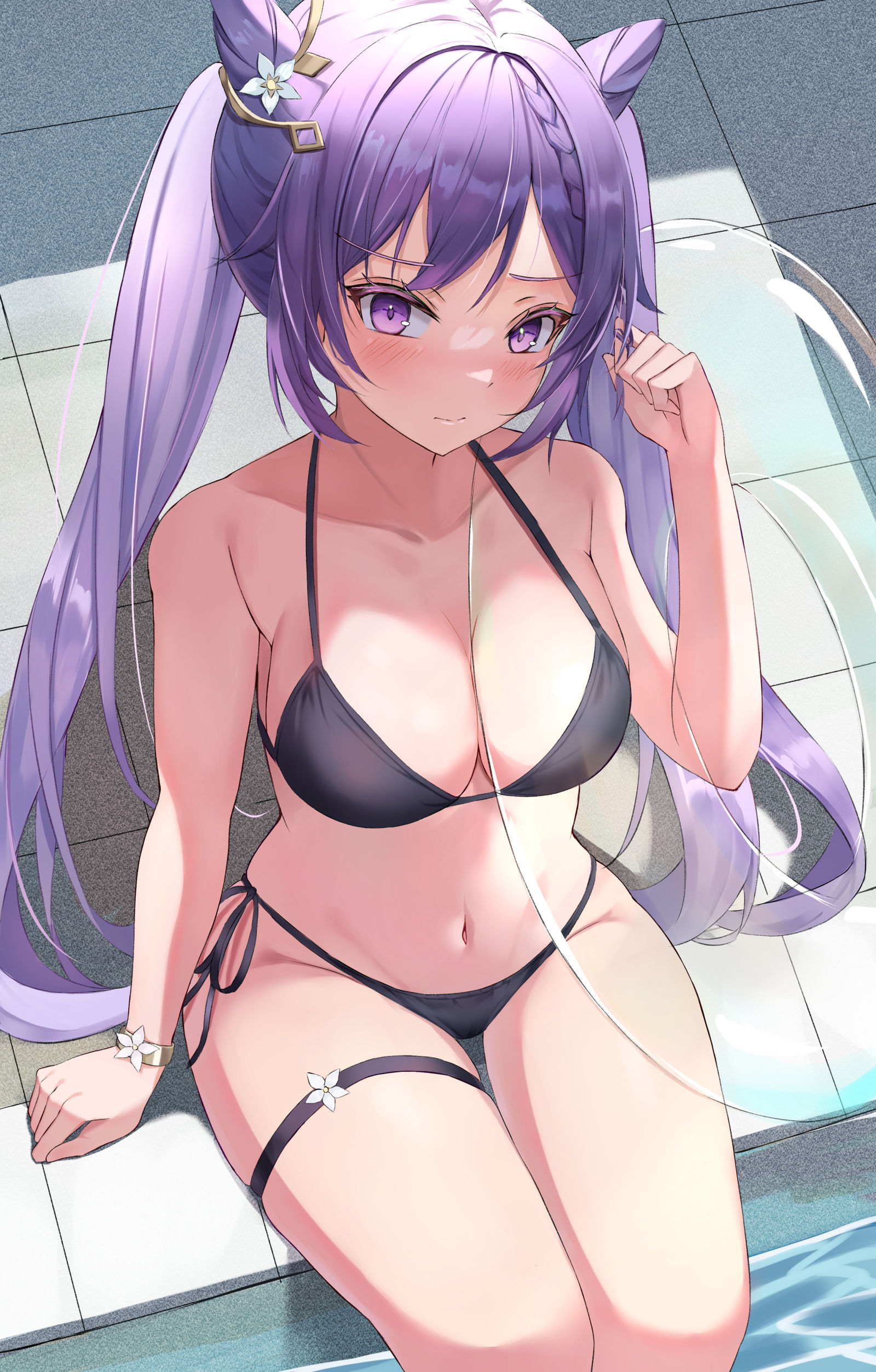 彼女插画图片壁纸