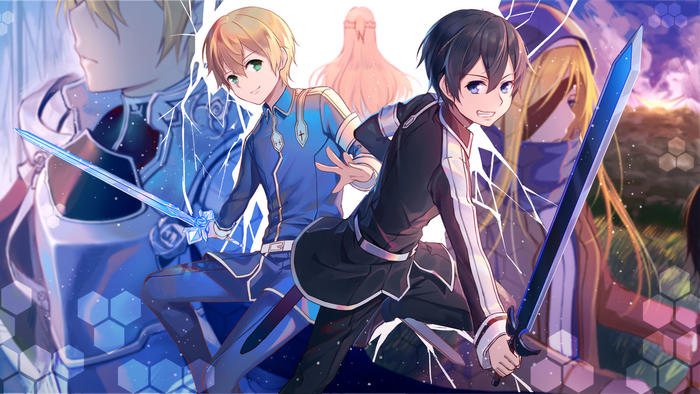 alicization dividing插画图片壁纸