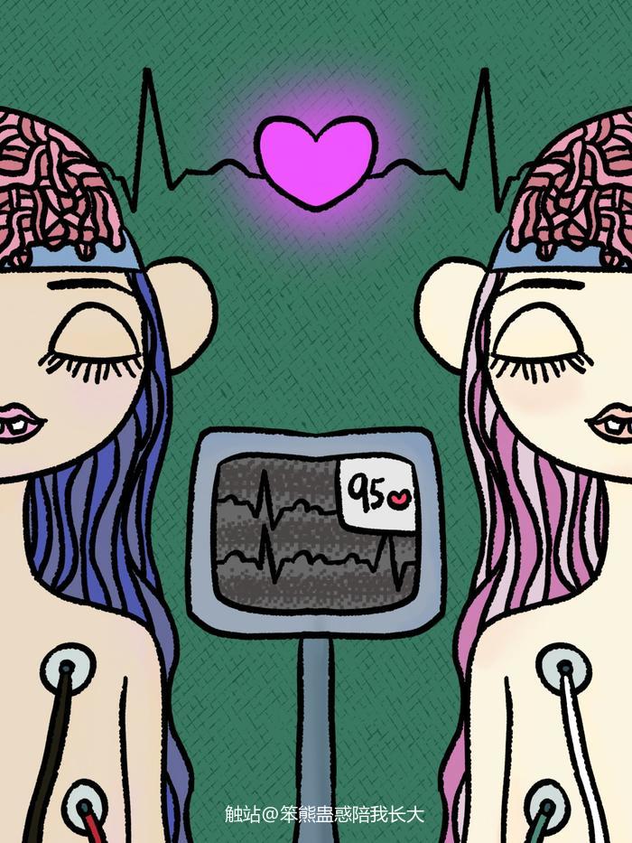 恋爱脑🧠🫧插画图片壁纸