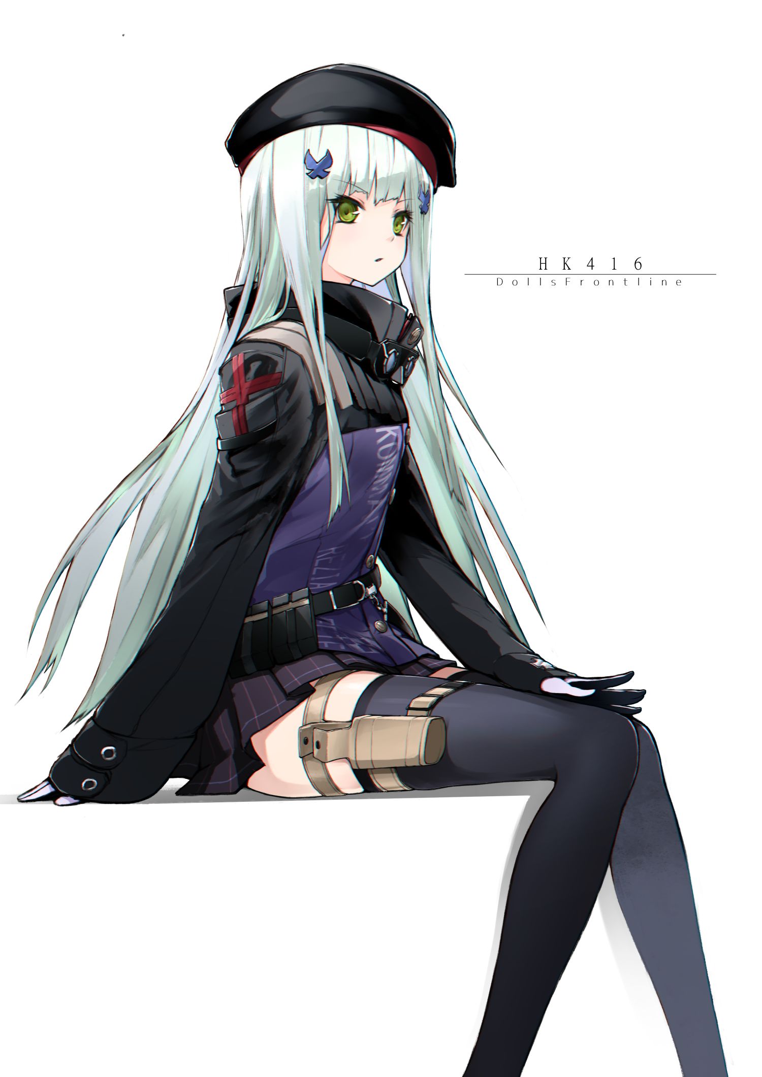 HK416插画图片壁纸