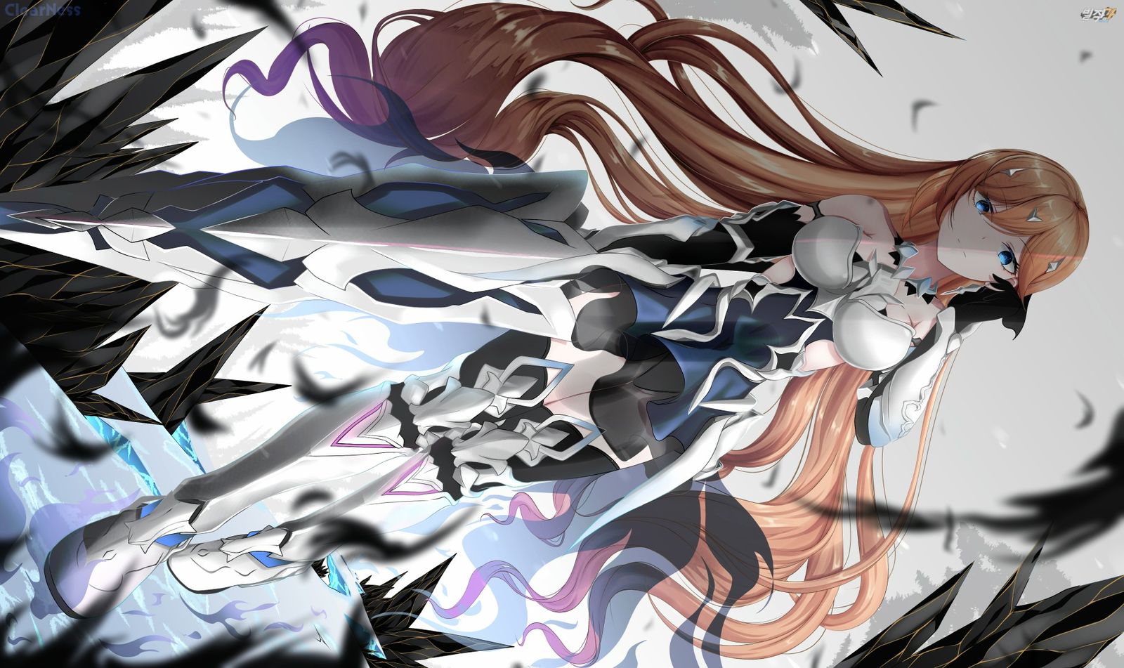 [崩溃3d]传说中的女武神杜兰达尔♥Commission插画图片壁纸